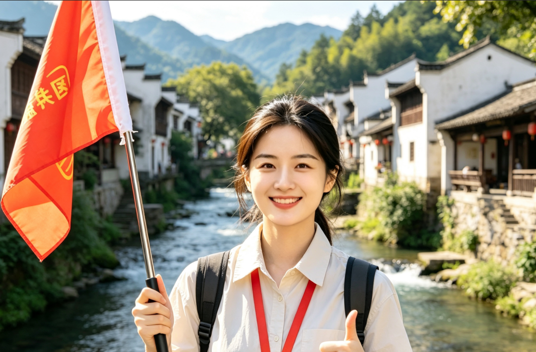 衢州导游姜珊形象照